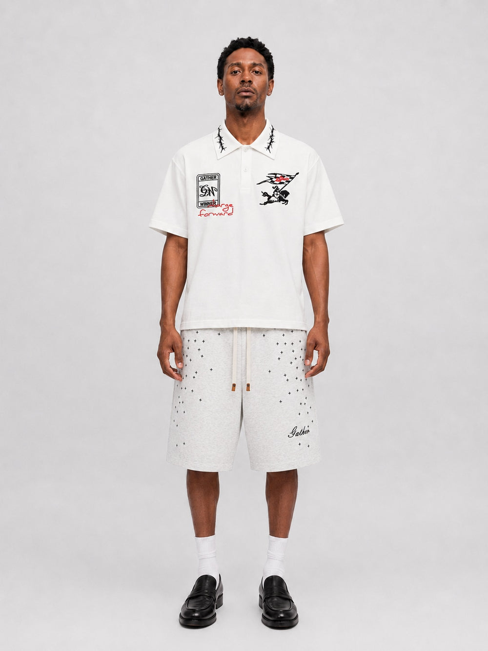 Gather Club Medieval Polo — White