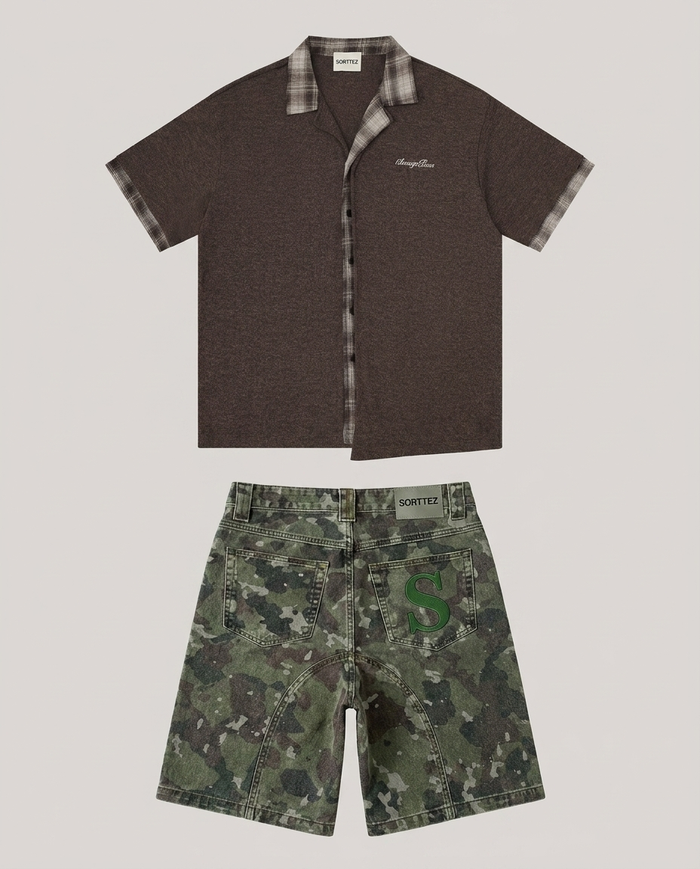Conjunto Camp Brown / Camo Camo