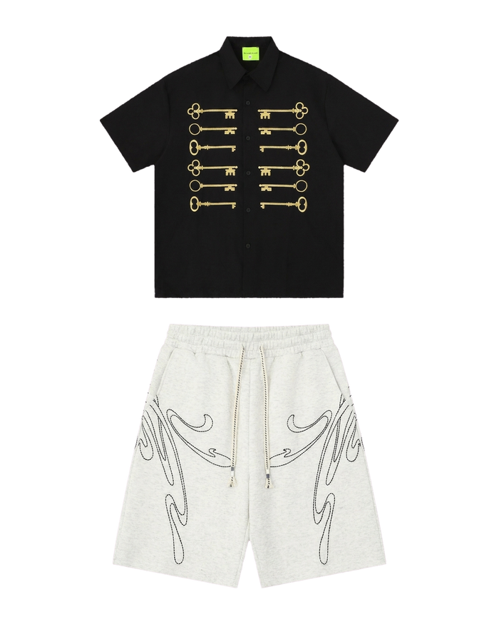 Skeleton Black / Western Grey Set