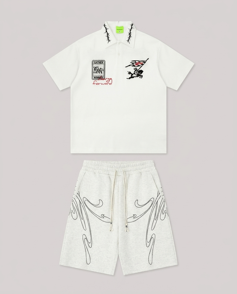 Knight White / Western Grey Set