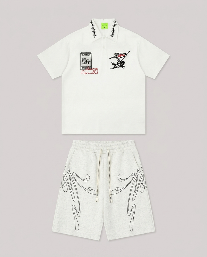 Caballero Blanco / Conjunto Gris del Oeste