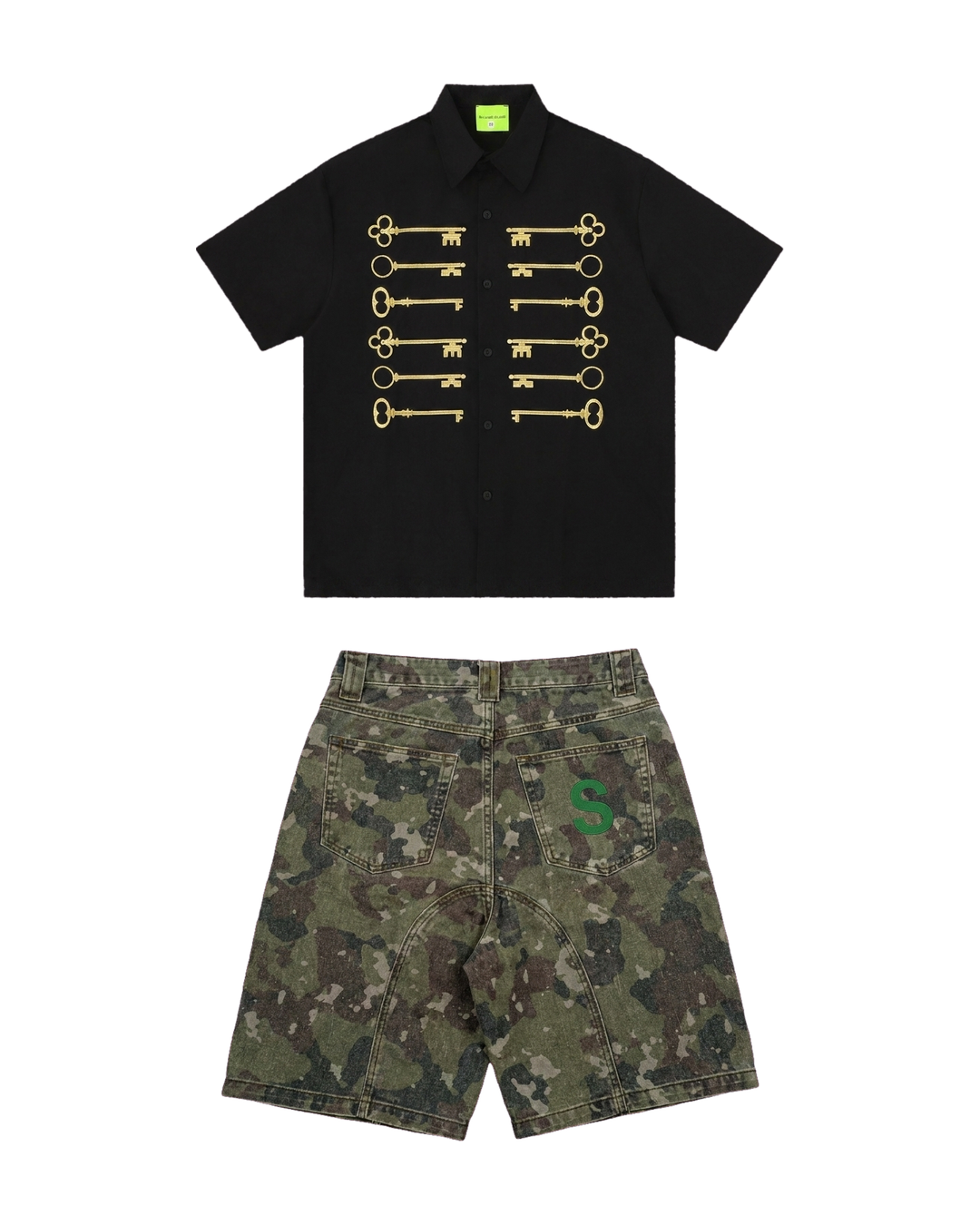 Skeleton Black / Camo Set