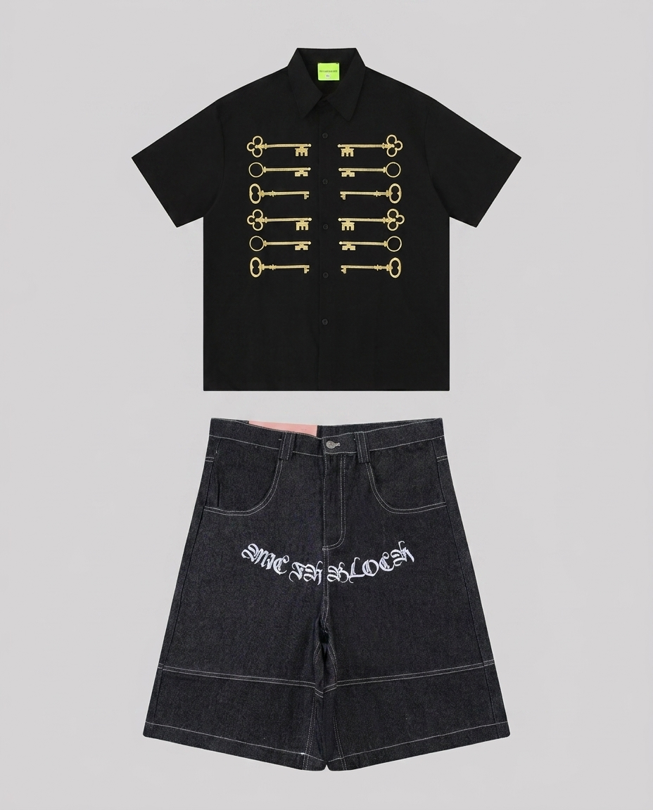 Skeleton Black / Gothic Black Set