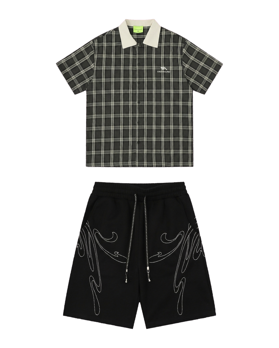 Check Carbon / Western Black Set