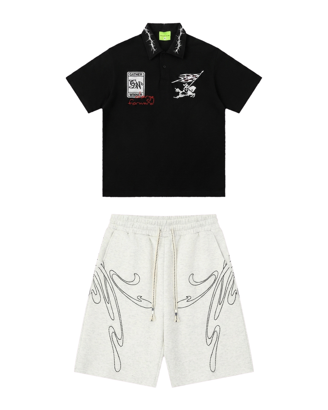 Knight Black / Western Grey Set