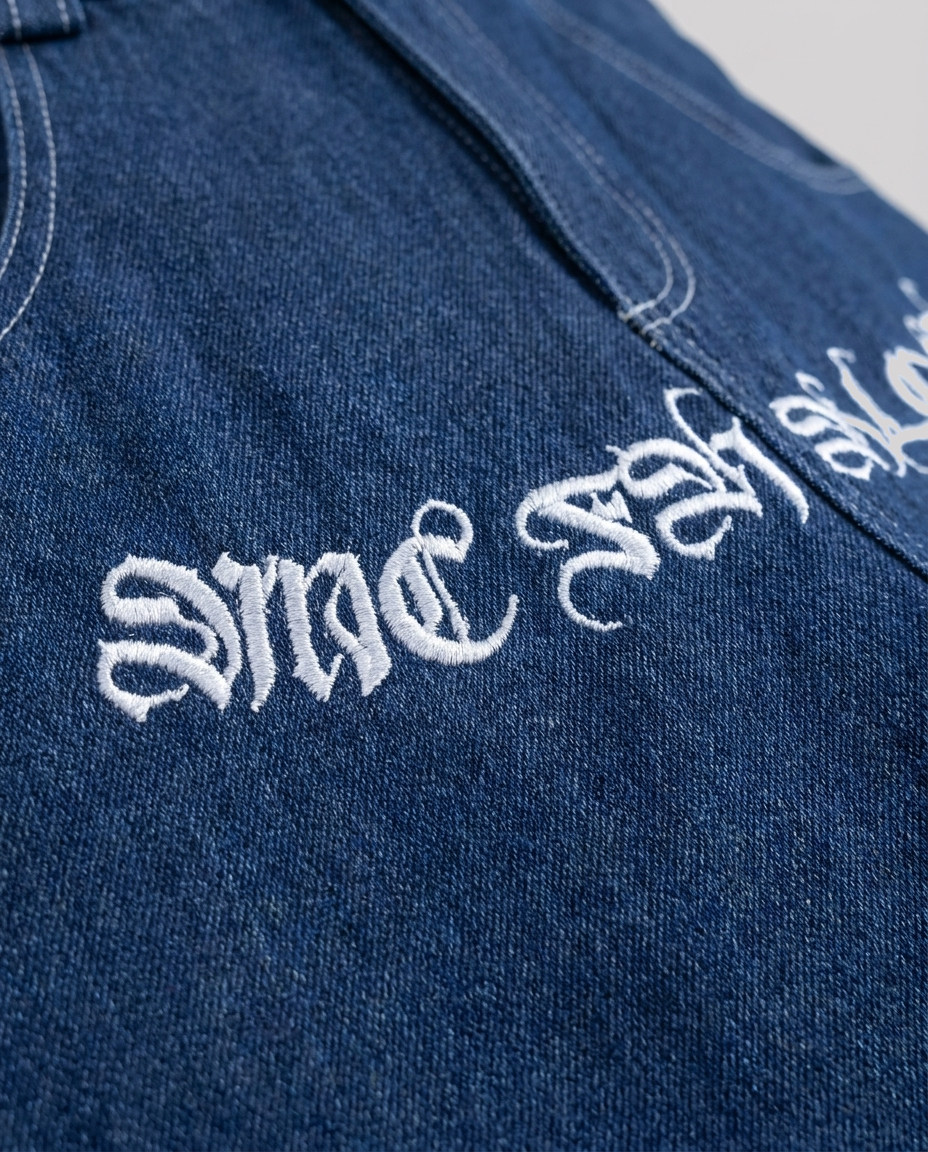 Retro Tee Beige / Gothic Navy Set