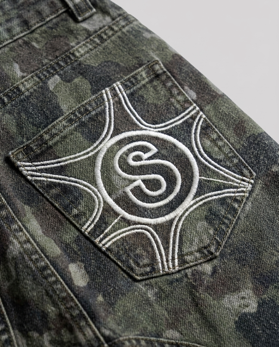 Skeleton Cream / Camo Set