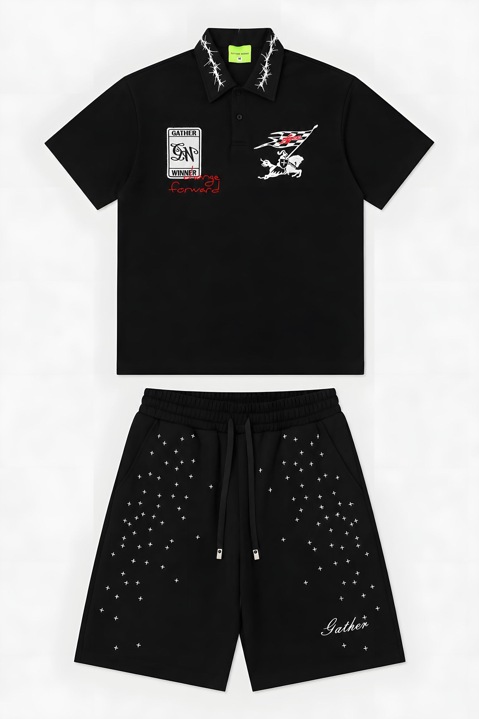 Gather Club Polo Medieval — Negro
