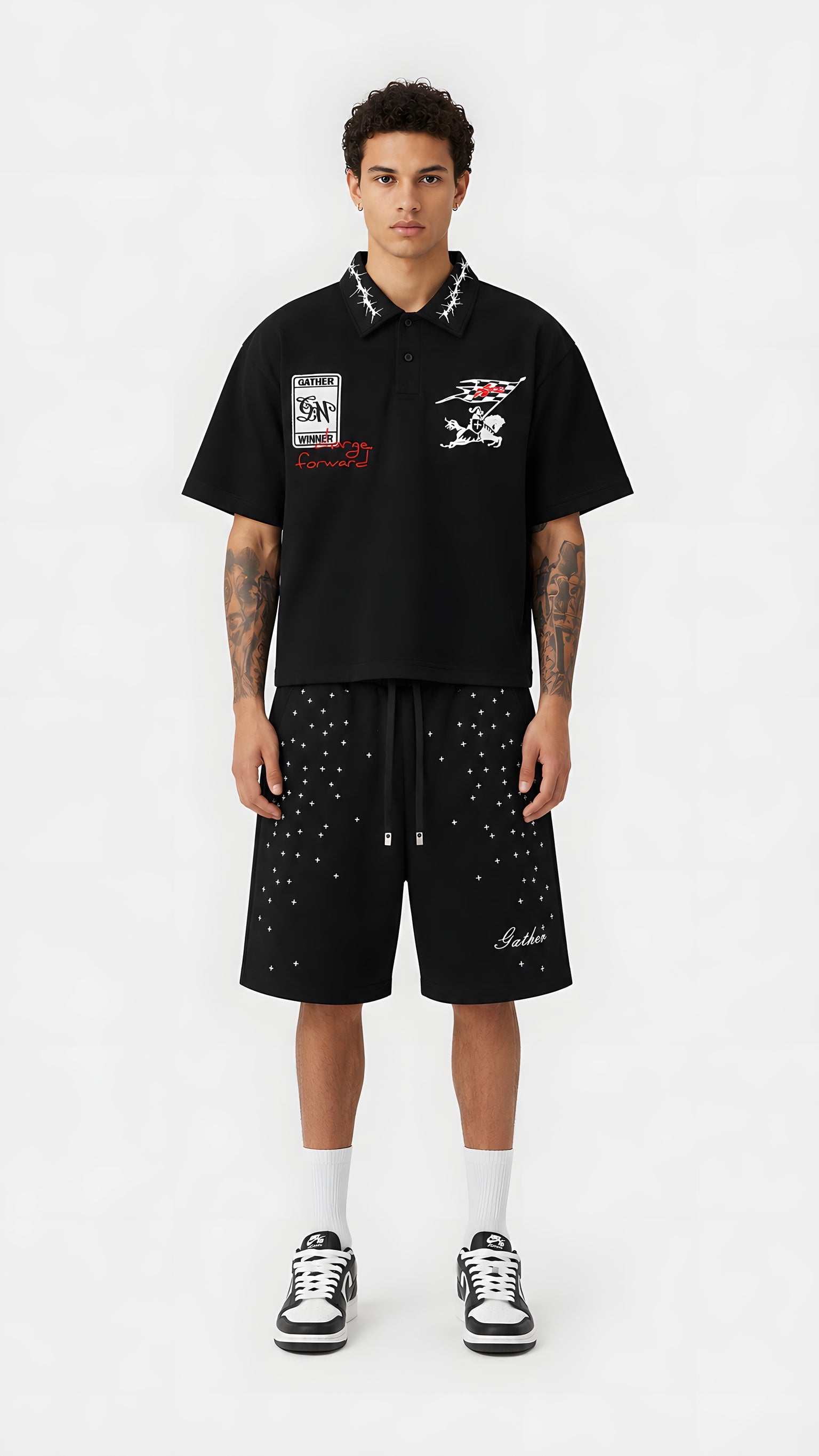 Gather Club Polo Medieval — Negro