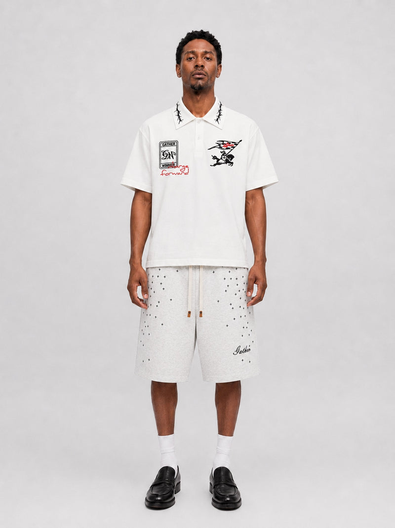 Gather Club Medieval Polo — White